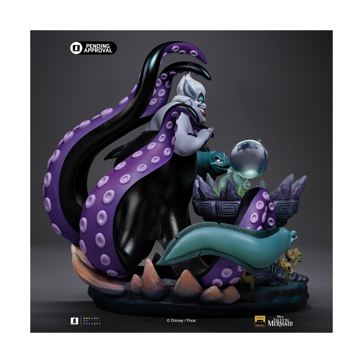 Iron Studios - Disney Villains Ursula Deluxe Art Scale 1/10 - The Little Mermaid