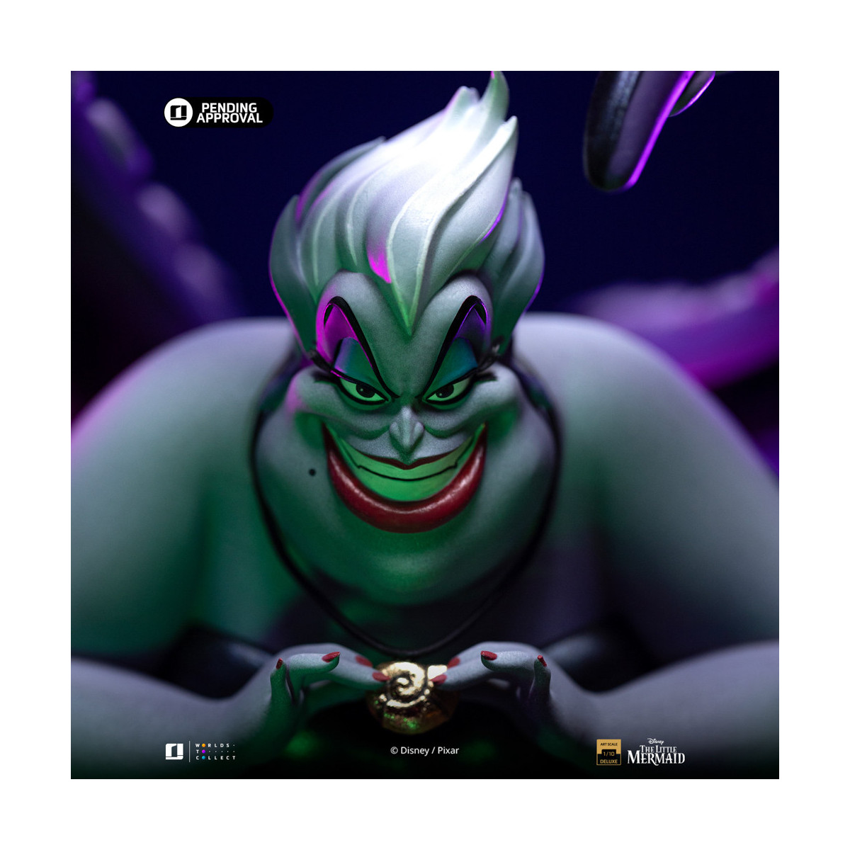Iron Studios - Disney Villains Ursula Deluxe Art Scale 1/10 - The Little Mermaid