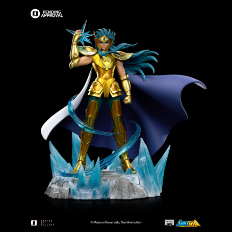 Iron Studios - Saint Seiya - Aquarius Camus Deluxe Art Scale 1/10 - Knights of the Zodiac