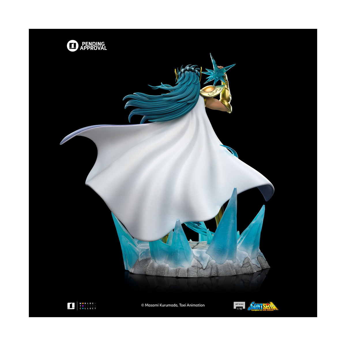 Iron Studios - Saint Seiya - Aquarius Camus Deluxe Art Scale 1/10 - Knights of the Zodiac