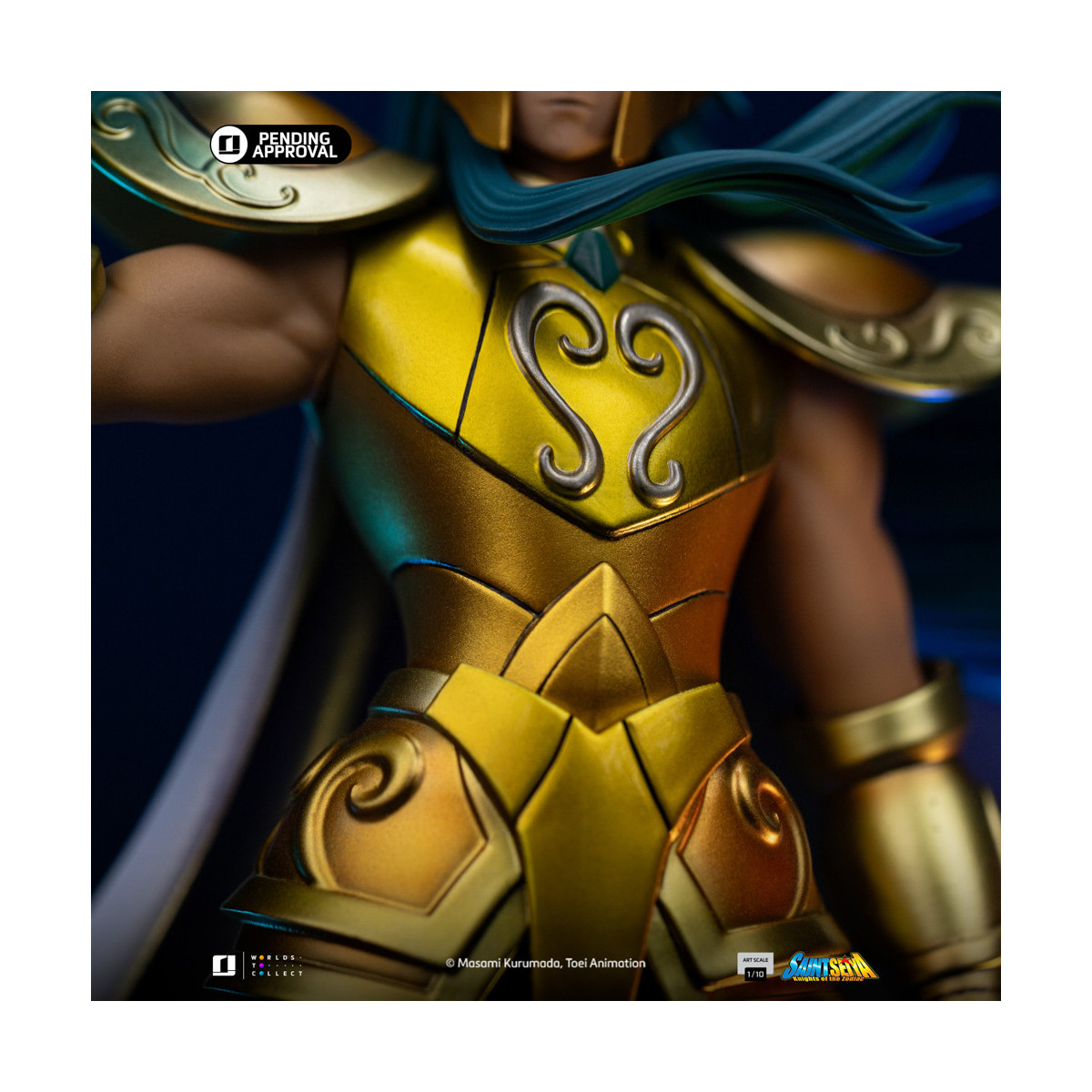 Iron Studios - Saint Seiya - Aquarius Camus Deluxe Art Scale 1/10 - Knights of the Zodiac