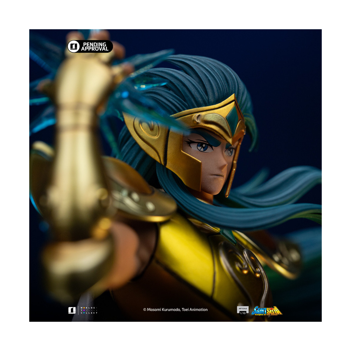 Iron Studios - Saint Seiya - Aquarius Camus Deluxe Art Scale 1/10 - Knights of the Zodiac