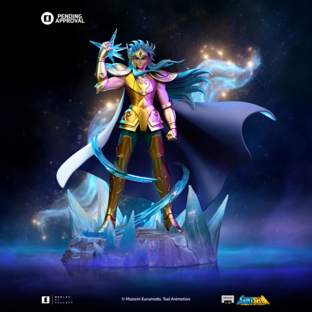 Iron Studios - Saint Seiya - Aquarius Camus Deluxe Art Scale 1/10 - Knights of the Zodiac