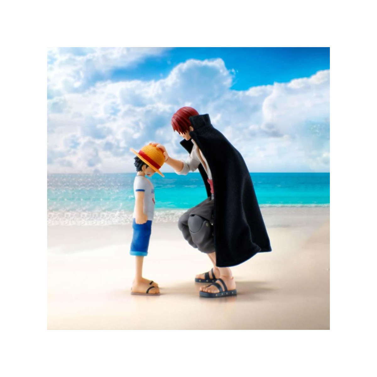 Tamashii Bandai One Piece - Shanks & Monkey.D.Luffy - Childhood - S.H. Figuarts SHF