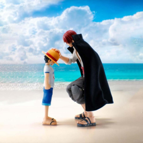 Tamashii Bandai One Piece - Shanks & Monkey.D.Luffy - Childhood - S.H. Figuarts SHF