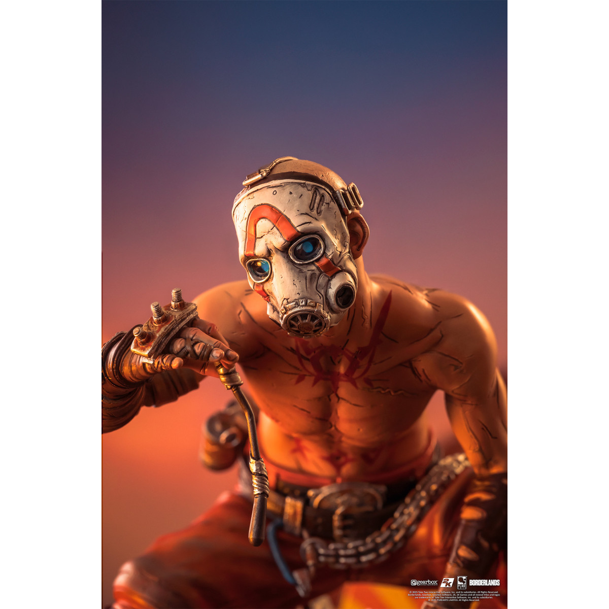 Pure Arts - Borderlands Psycho Bandit & Claptrap Diorama 1/6