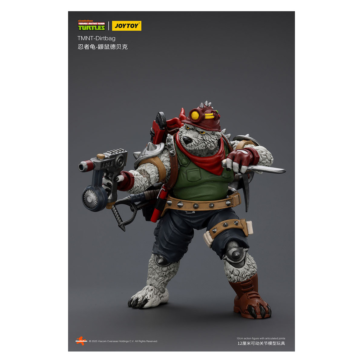 JoyToy TMNT - Dirtbag - Teenage Mutant Ninja Turtles 1/18