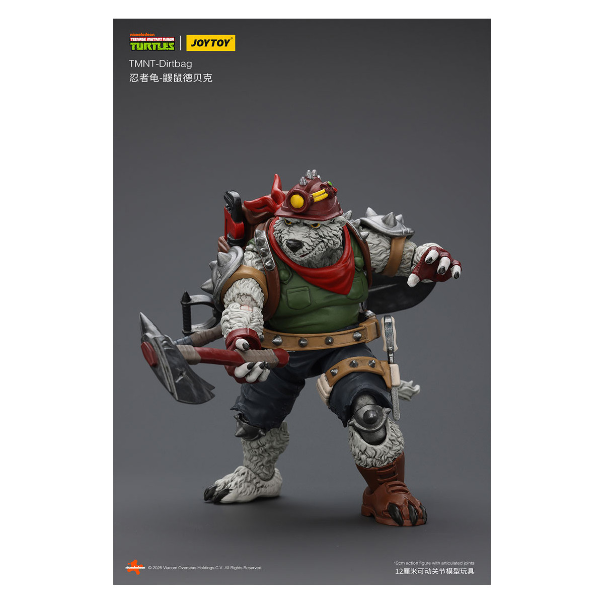 JoyToy TMNT - Dirtbag - Teenage Mutant Ninja Turtles 1/18