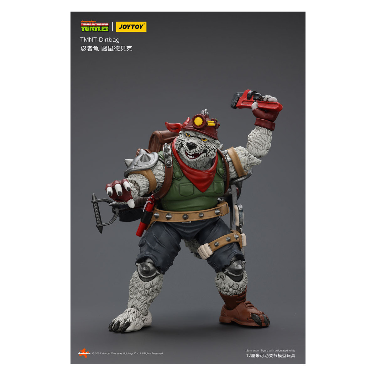 JoyToy TMNT - Dirtbag - Teenage Mutant Ninja Turtles 1/18