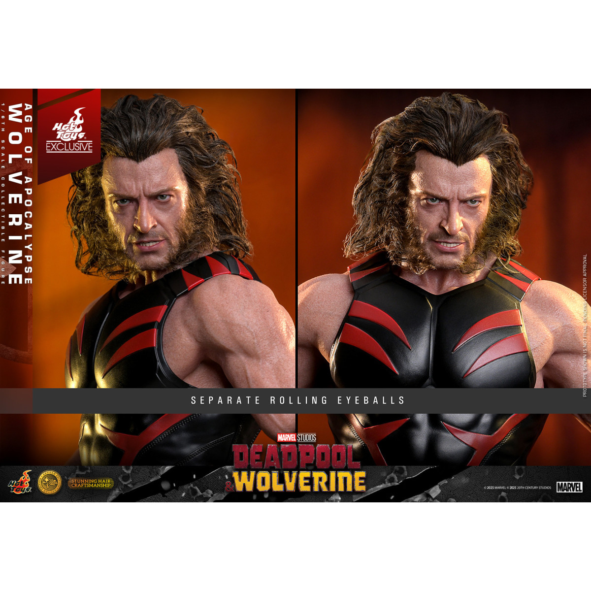 Hot Toys Marvel Deadpool & Wolverine - Wolverine Age of Apocalypse Artisan Edition MMS 1/6