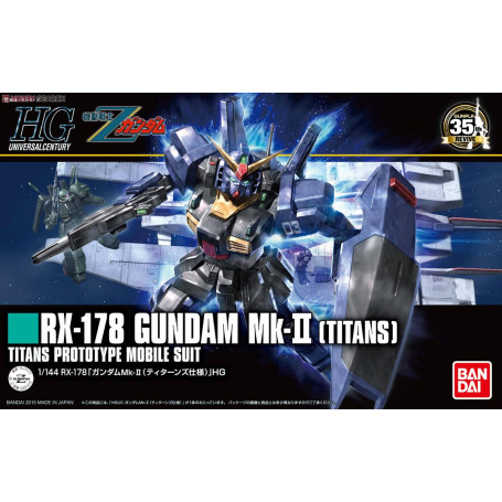 Bandai - Gunpla - Gundam 1/144 HG - RX-178 GUNDAM MK II TITANS (revive) - Mobile Suit Zeta Gundam
