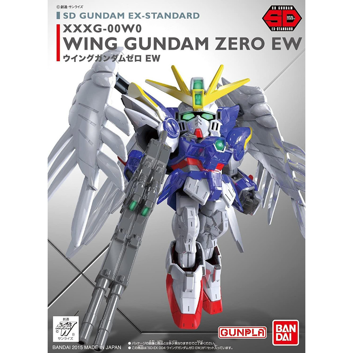 Bandai - Gunpla - SD Gundam Ex-Standard - XXXG-00W0 WING GUNDAM ZERO - Mobile Suit Gundam Wings Endless Waltz