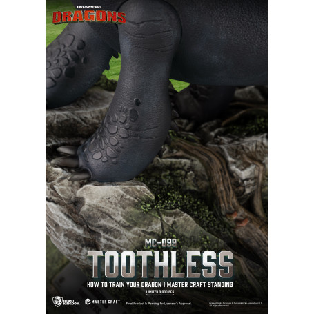 Beast Kingdom - How to Train your Dragon 1 - Mastercraft Standing Toothless - Toothless