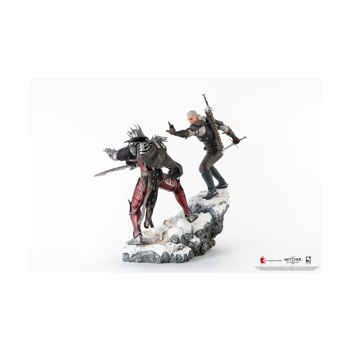 Pure Arts - The Witcher 3: Wild Hunt - Diorama Geralt vs Eredin 1/6
