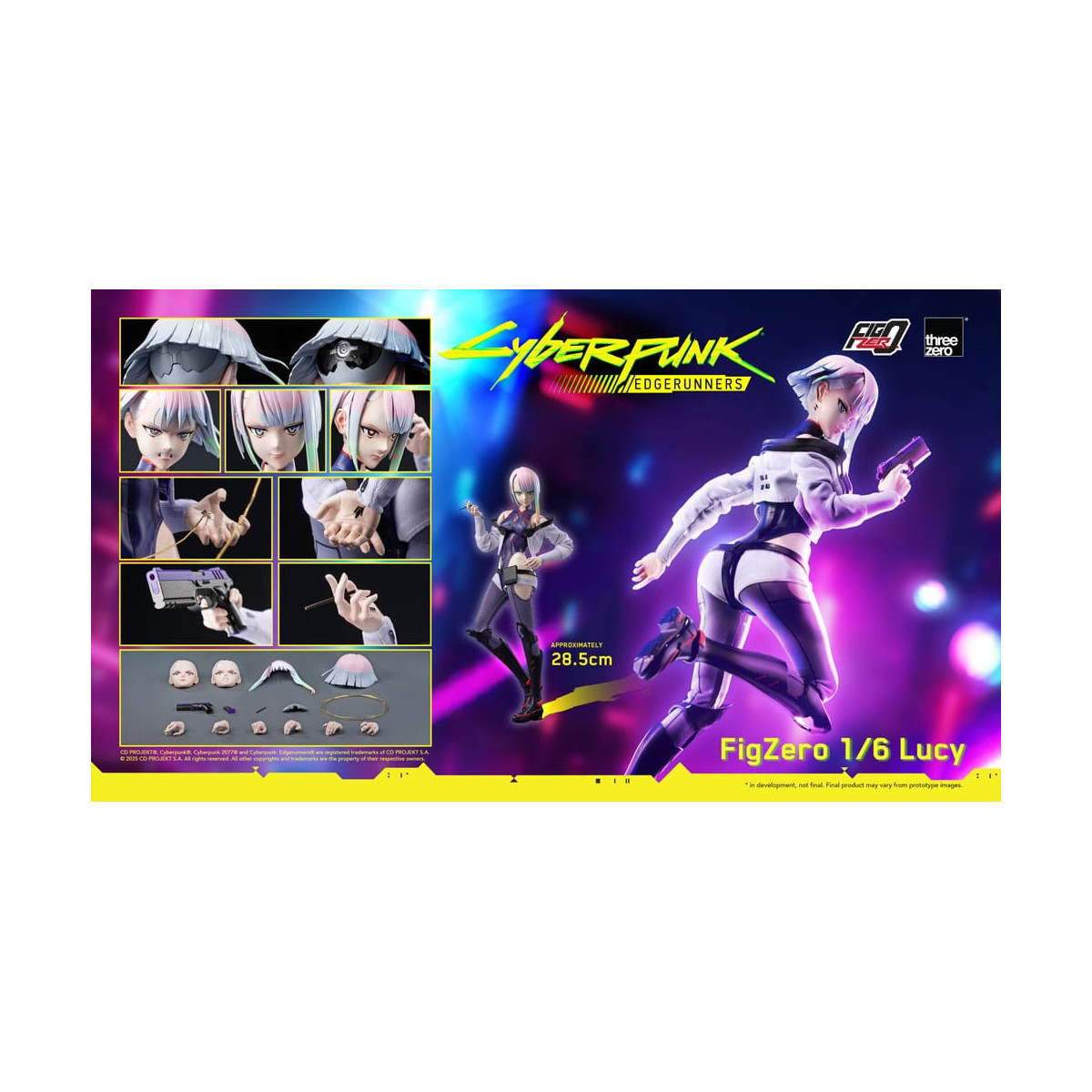 Three Zero FigZero - LUCY 1/6 - Cyberpunk: Edgerunners