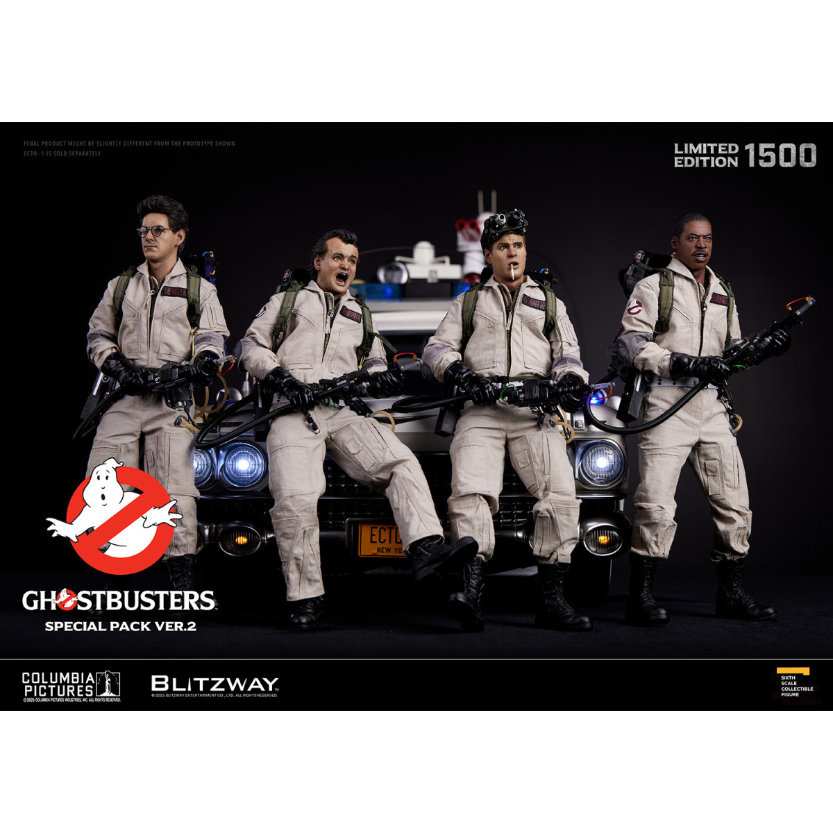 Blitzway - Ghostbusters Special Pack ver.2 1/6 - Pack of 4 figures