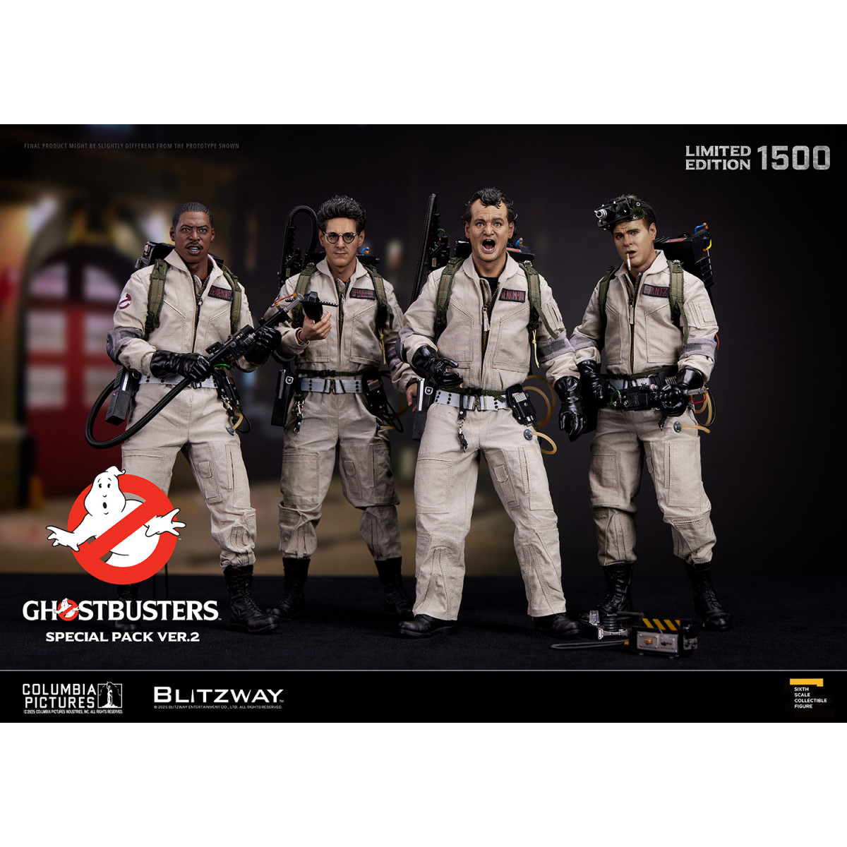 Blitzway - Ghostbusters Special Pack ver.2 1/6 - Pack of 4 figures