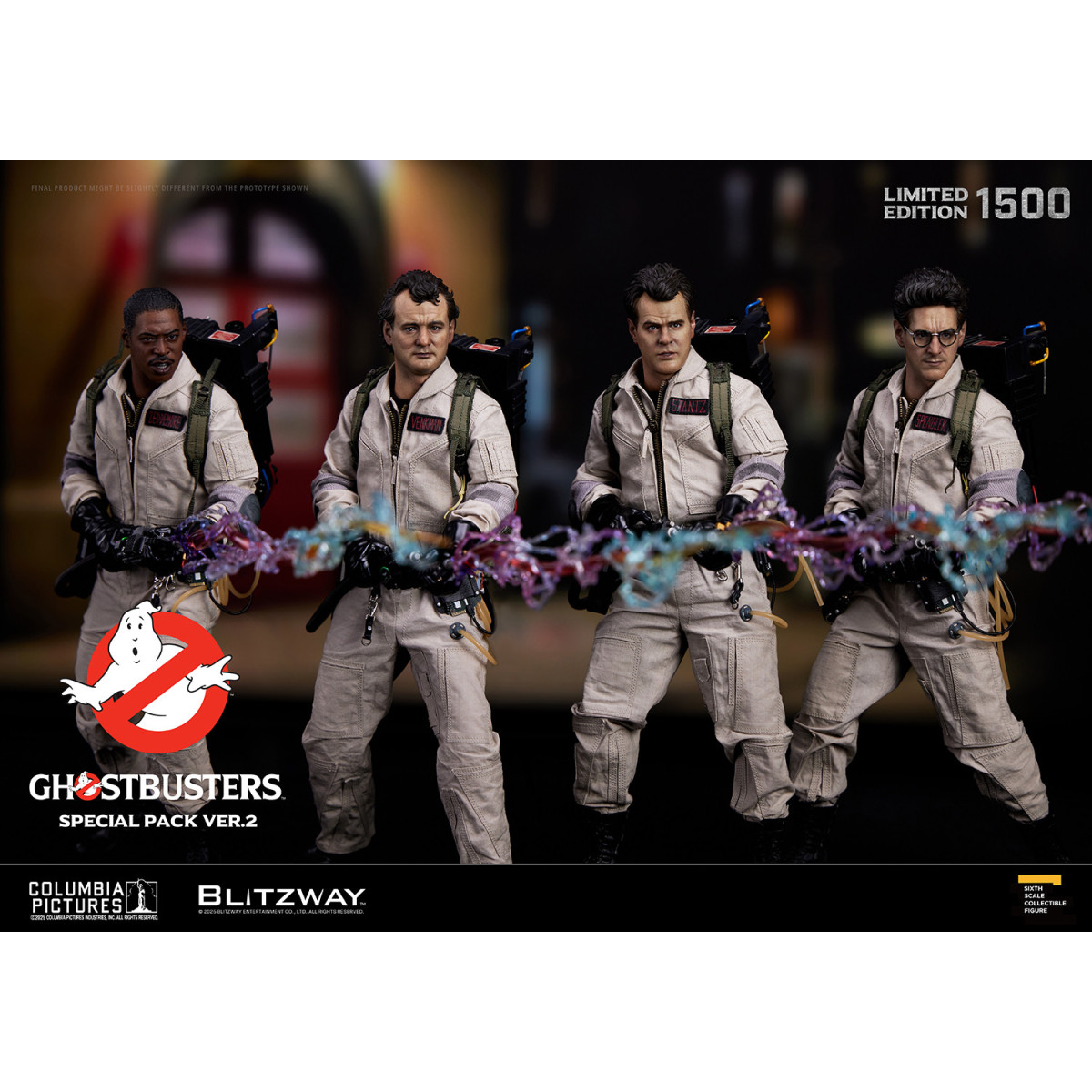 Blitzway - Ghostbusters Special Pack ver.2 1/6 - Pack of 4 figures