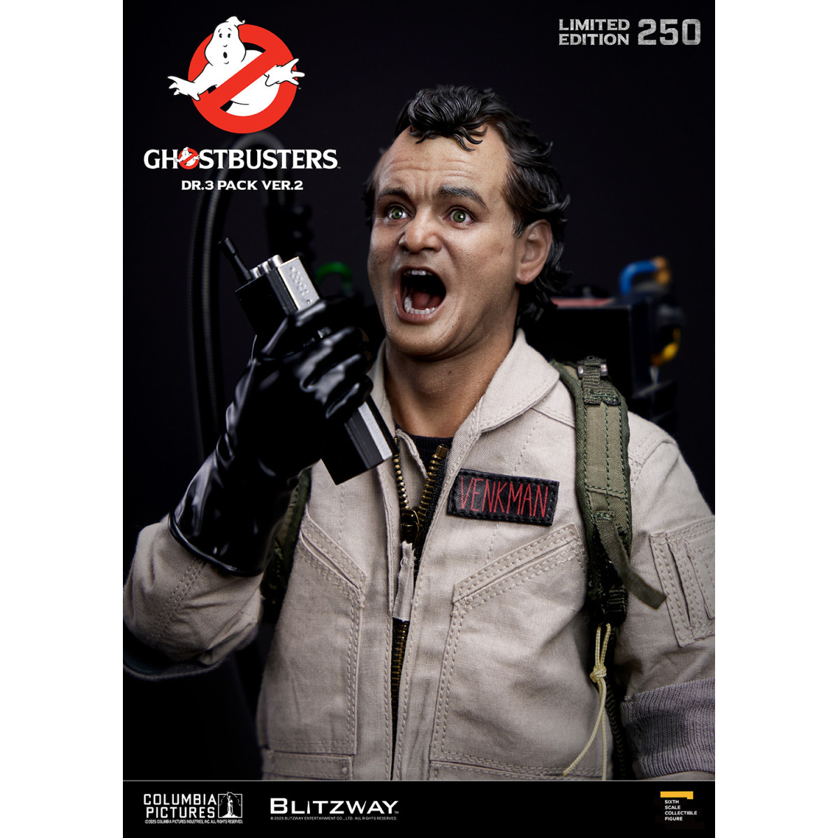 Blitzway - Ghostbusters Dr. 3 Pack ver.2 1/6 - Pack of 3 figures