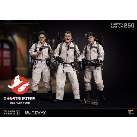 Blitzway - Ghostbusters Dr. 3 Pack ver.2 1/6 - Pack of 3 figures