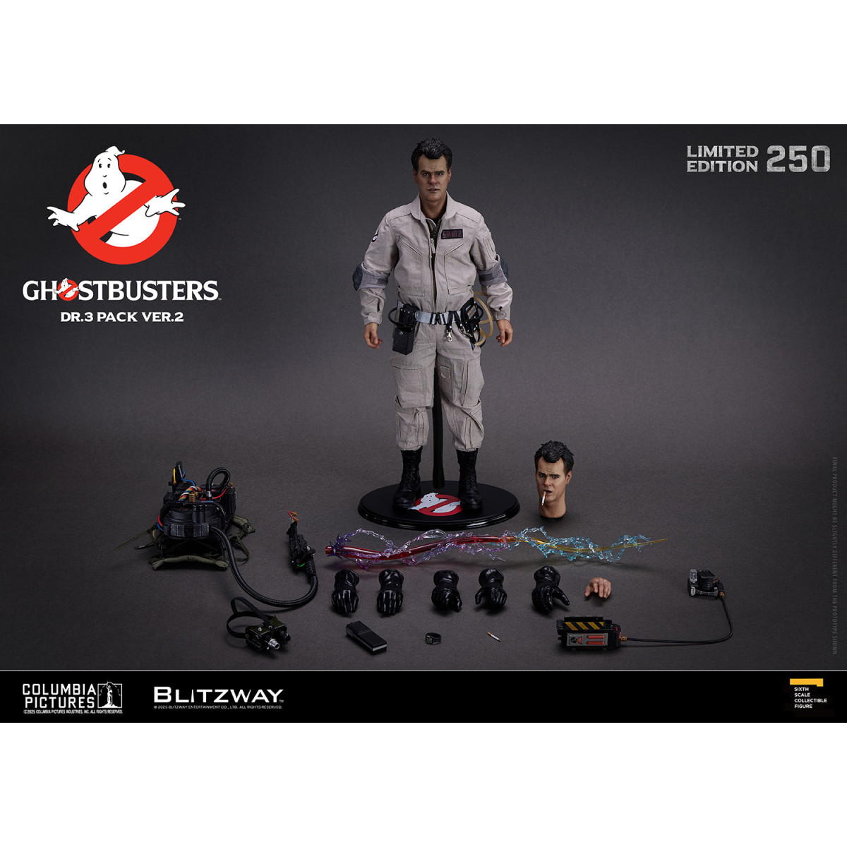 Blitzway - Ghostbusters Dr. 3 Pack ver.2 1/6 - Pack of 3 figures