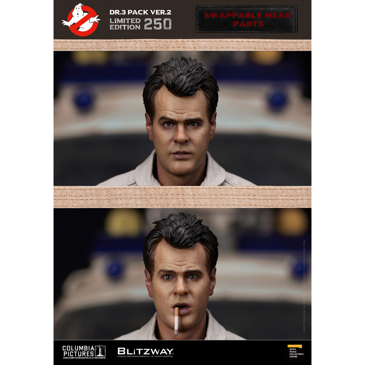 Blitzway - Ghostbusters Dr. 3 Pack ver.2 1/6 - Pack of 3 figures