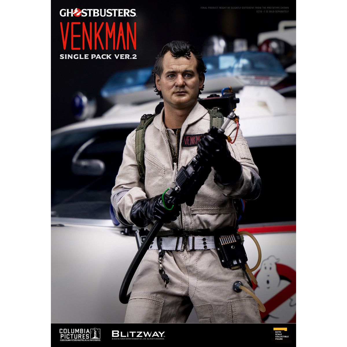 Blitzway - Ghostbusters Dr. Peter Venkman Single Pack ver.2 1/6