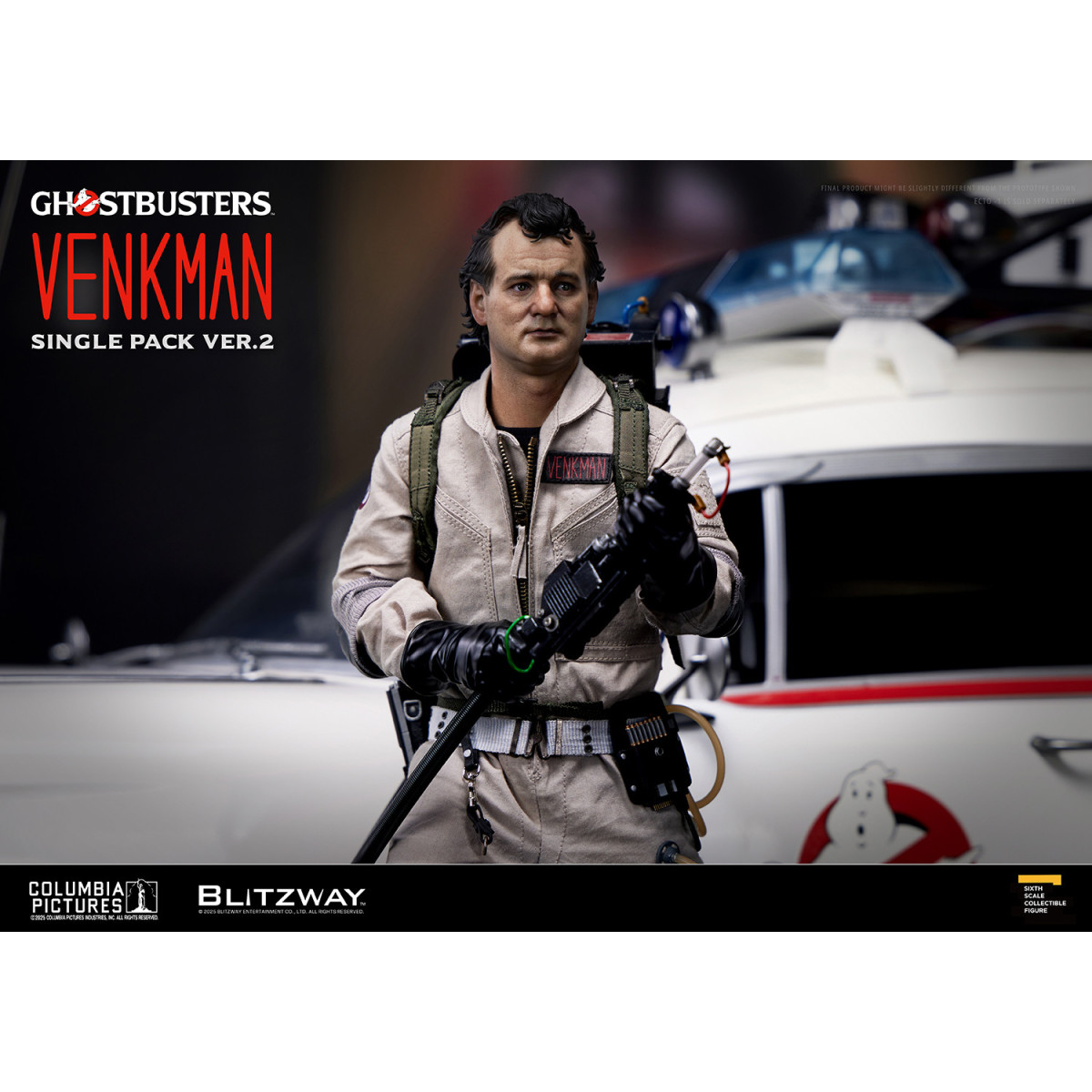 Blitzway - Ghostbusters Dr. Peter Venkman Single Pack ver.2 1/6
