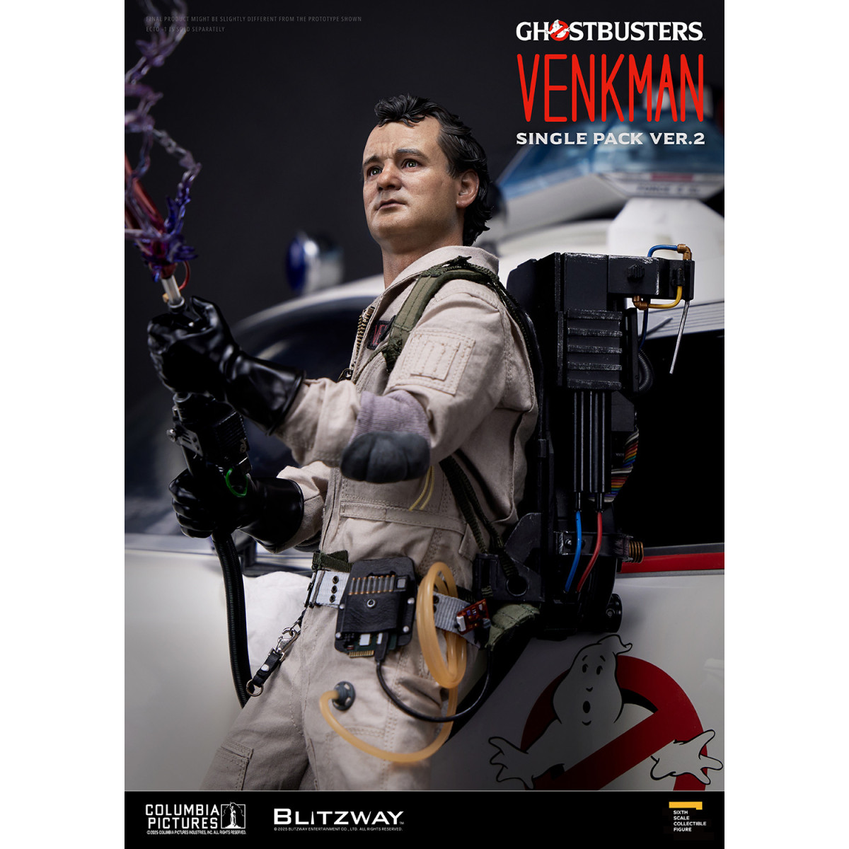Blitzway - Ghostbusters Dr. Peter Venkman Single Pack ver.2 1/6