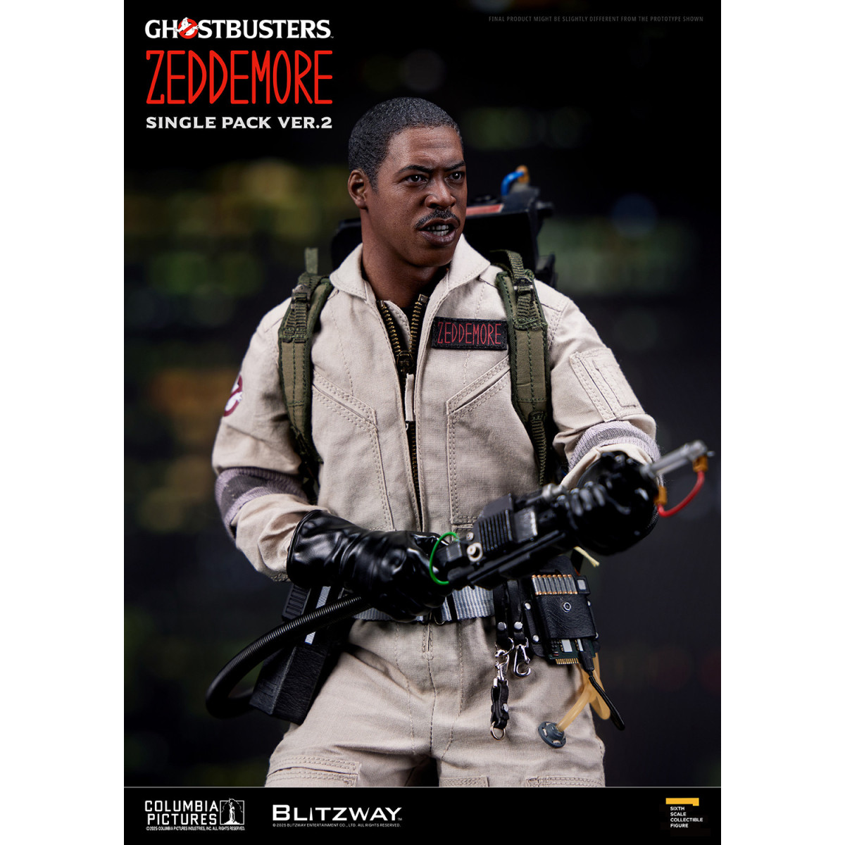 Blitzway - Ghostbusters Winston Zeddemore Single Pack ver.2 1/6