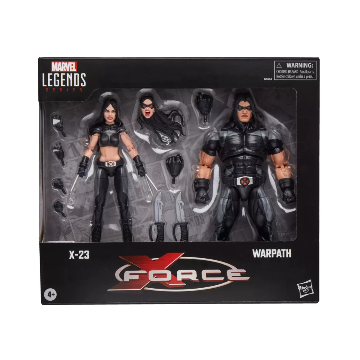 Hasbro Marvel Legends Series X-Men - X-Force X-23 and Warpath