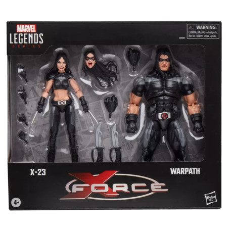Hasbro Marvel Legends Series X-Men - X-Force X-23 and Warpath