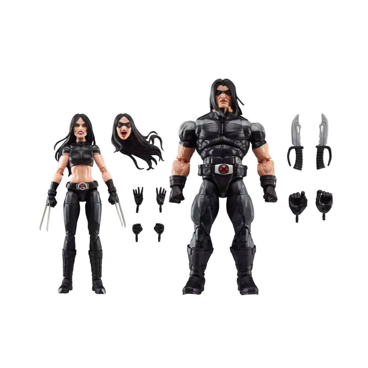 Hasbro Marvel Legends Series X-Men - X-Force X-23 and Warpath