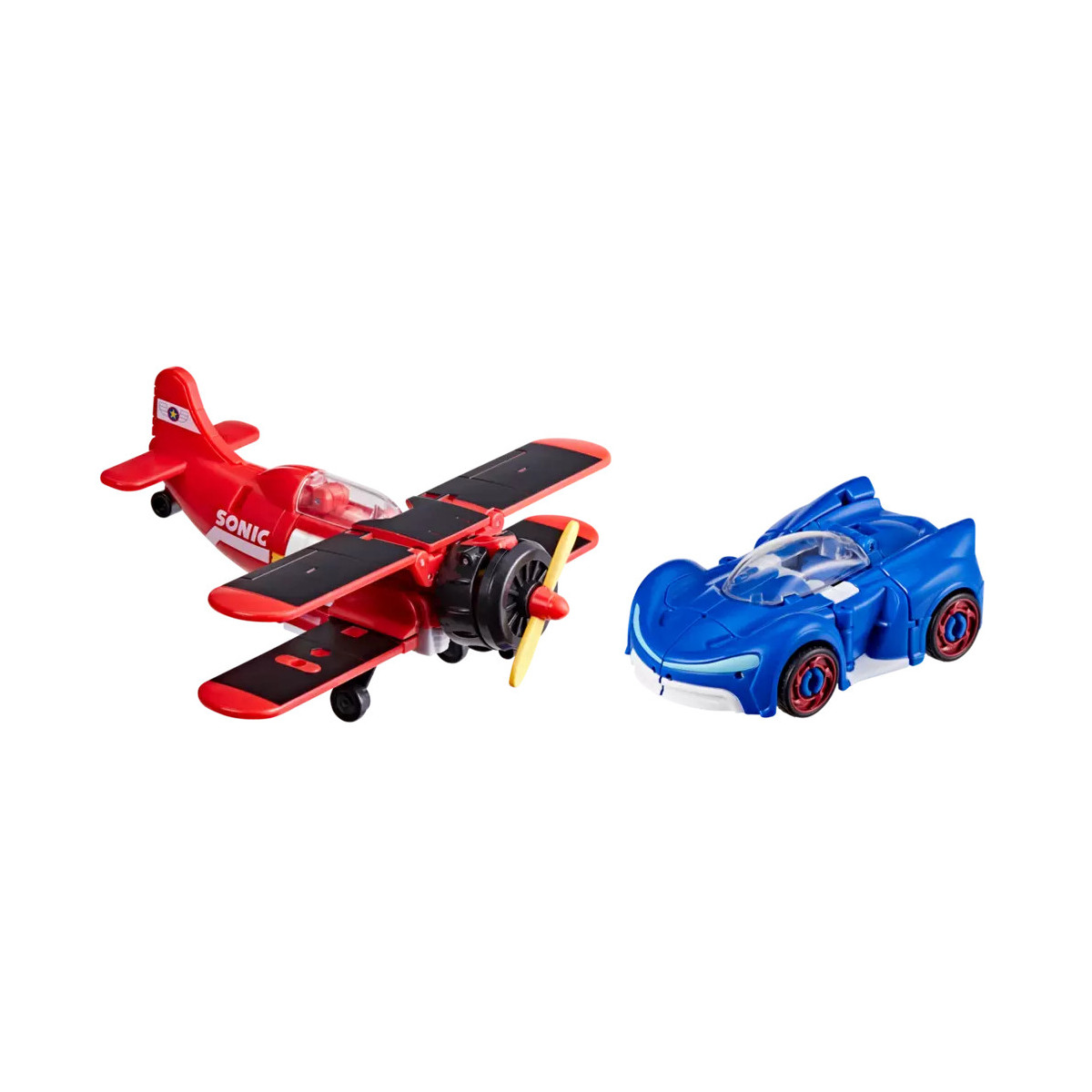 Hasbro - Transformers Collaborative Sonic the Hedgehog x Transformers - Wingtail and Blue Booster