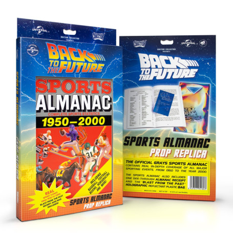 Doctor Collector - Replique ALMANACH RETOUR VERS LE FUTUR - Sports Almanac BTTF