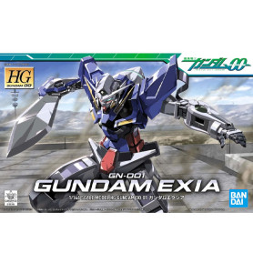 Bandai - Gunpla - 1/144 HG - GN-001 Gundam Exia - Mobile Suit Gundam 00