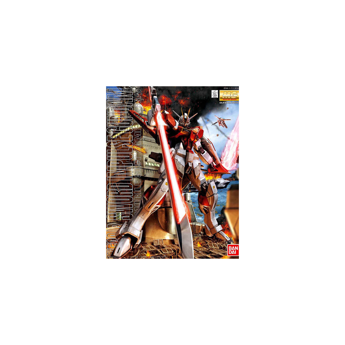Bandai - Gunpla - Gundam 1/100 MG - ZGMF-X56S/β SWORD IMPULSE GUNDAM - Gundam Seed Destiny