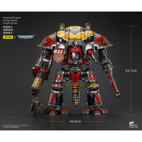 Joytoy - Imperial Knights - House Raven Knight Errant - Warhammer 40000