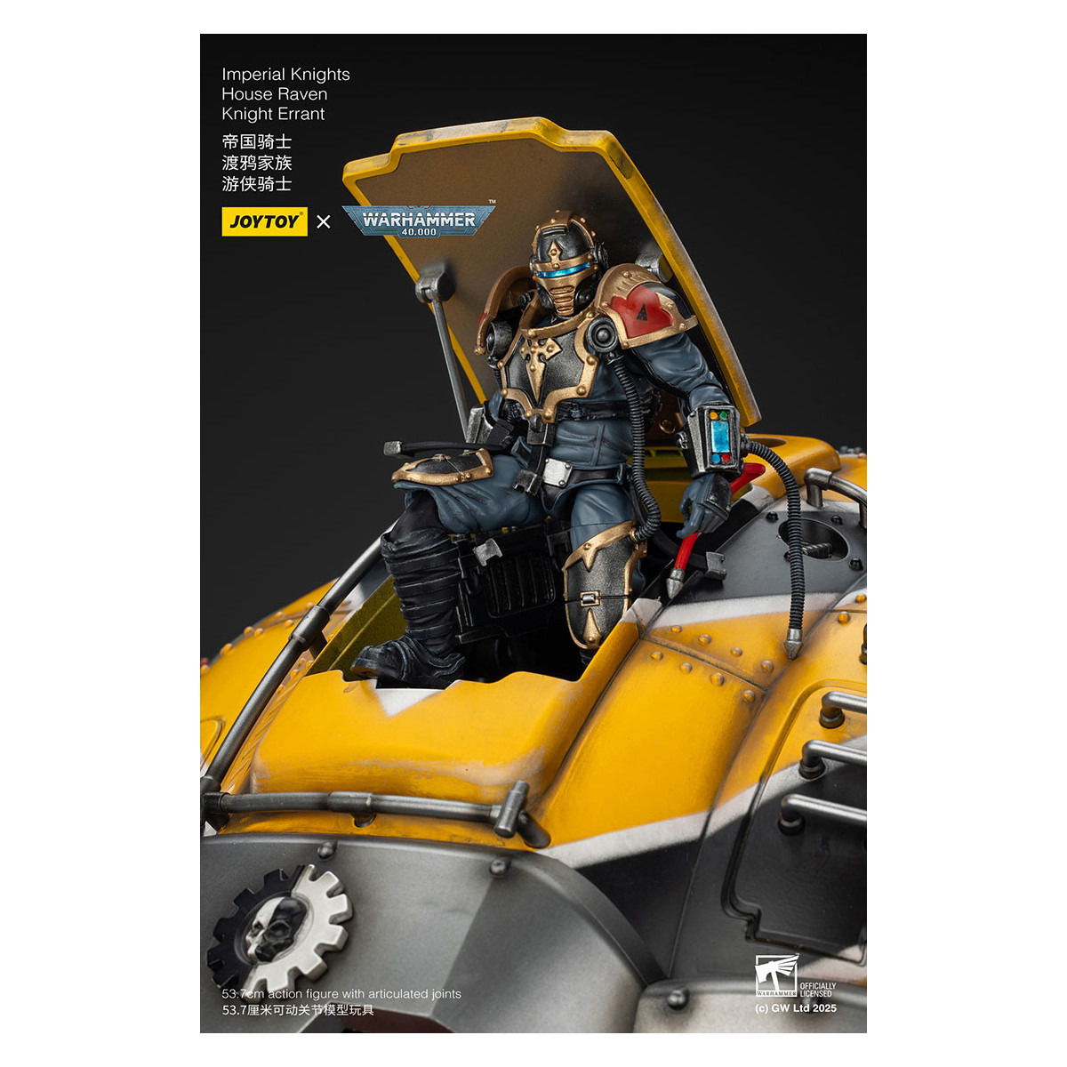 Joytoy - Imperial Knights - House Raven Knight Errant - Warhammer 40000