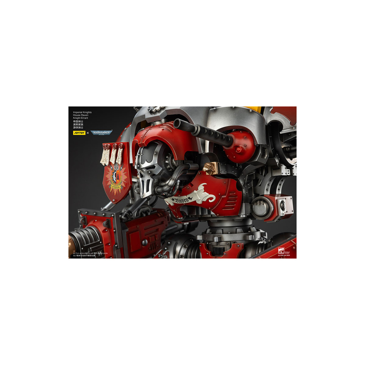 Joytoy - Imperial Knights - House Raven Knight Errant - Warhammer 40000