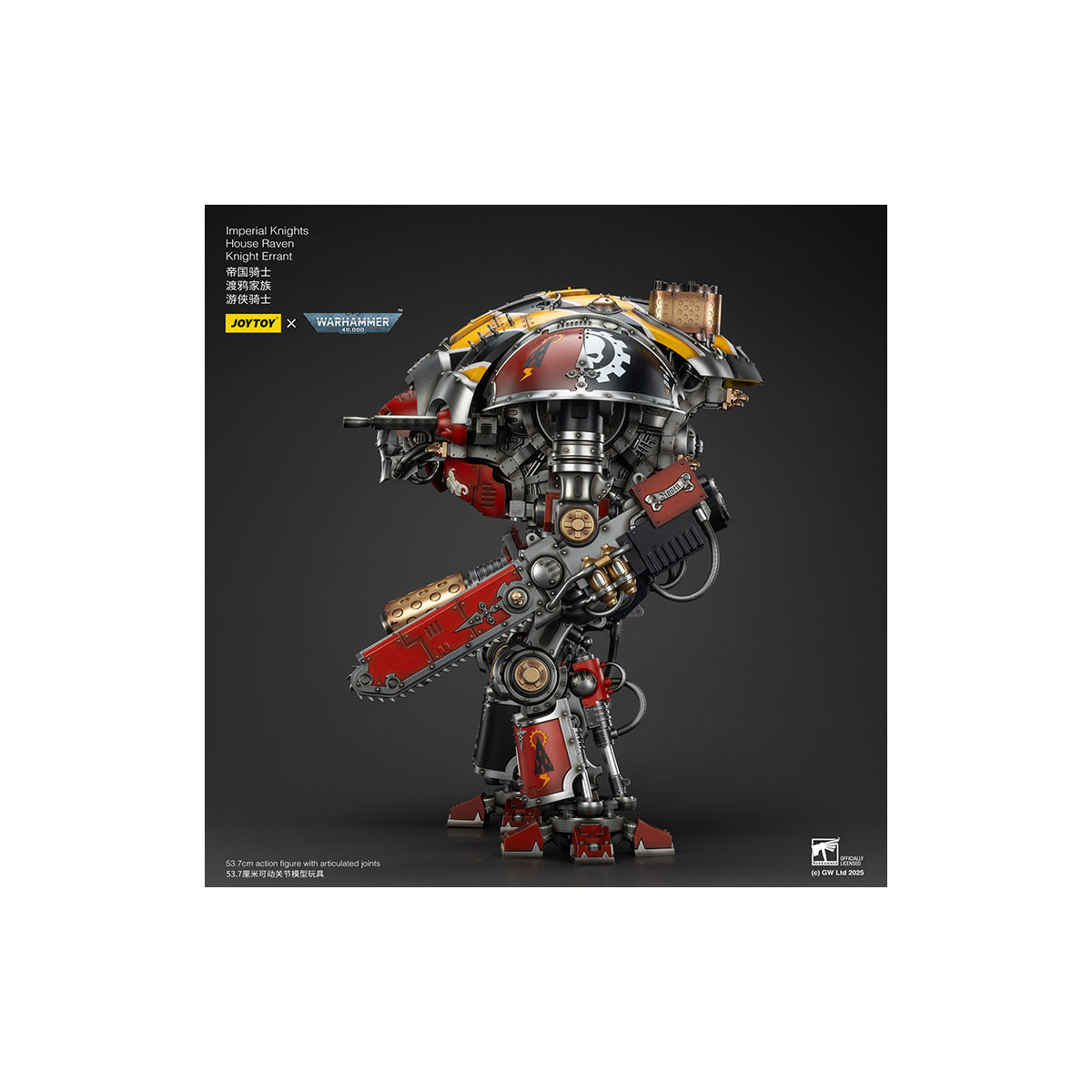 Joytoy - Imperial Knights - House Raven Knight Errant - Warhammer 40000