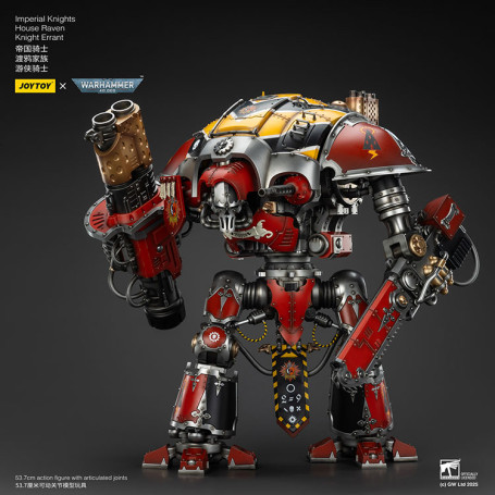 Joytoy - Imperial Knights - House Raven Knight Errant - Warhammer 40000