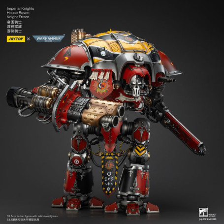 Joytoy - Imperial Knights - House Raven Knight Errant - Warhammer 40000