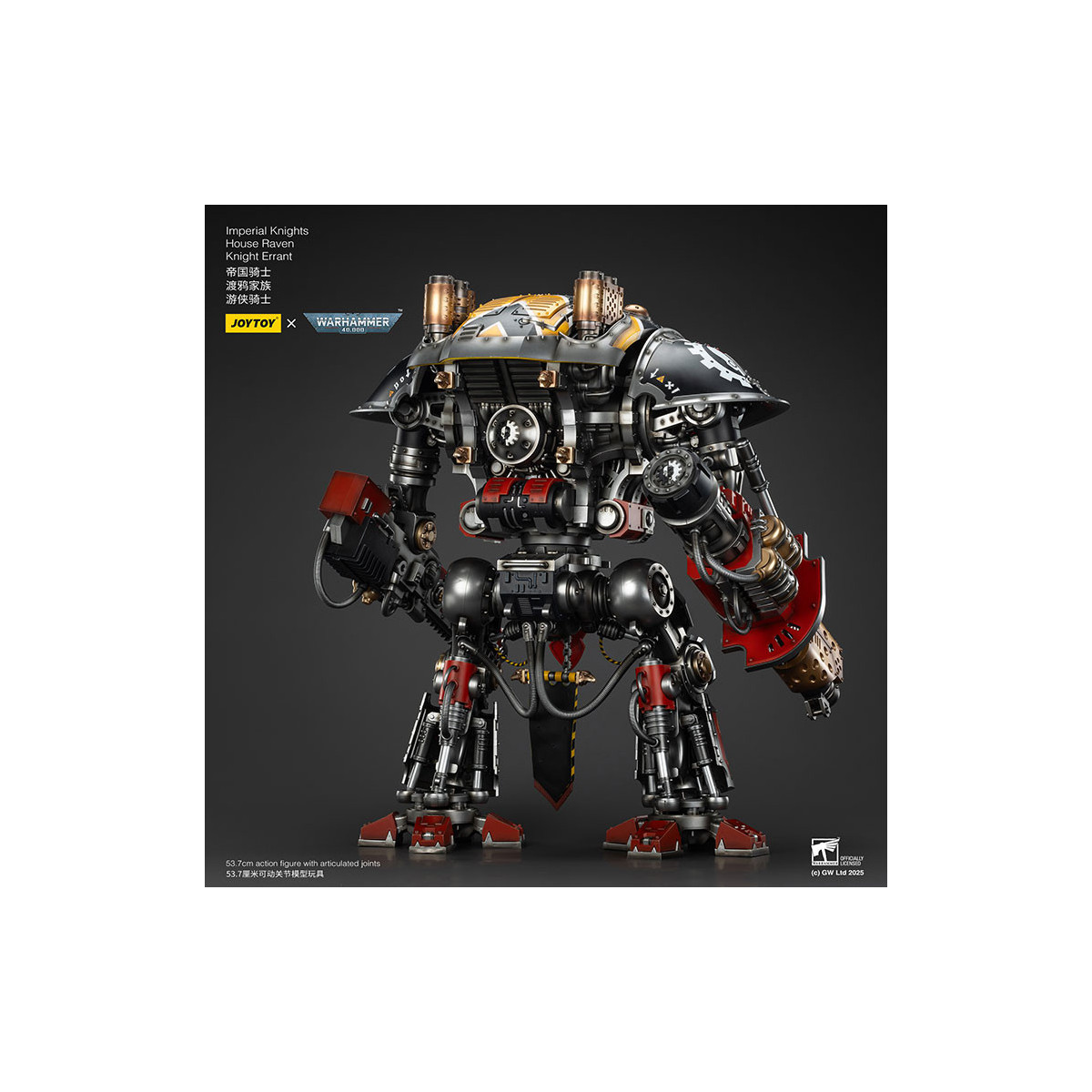 Joytoy - Imperial Knights - House Raven Knight Errant - Warhammer 40000