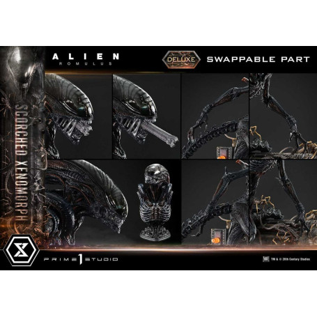 Prime 1 Studio - Scorched Xenomorph Deluxe Version 1/3 - Alien: Romulus Museum Masterline XL