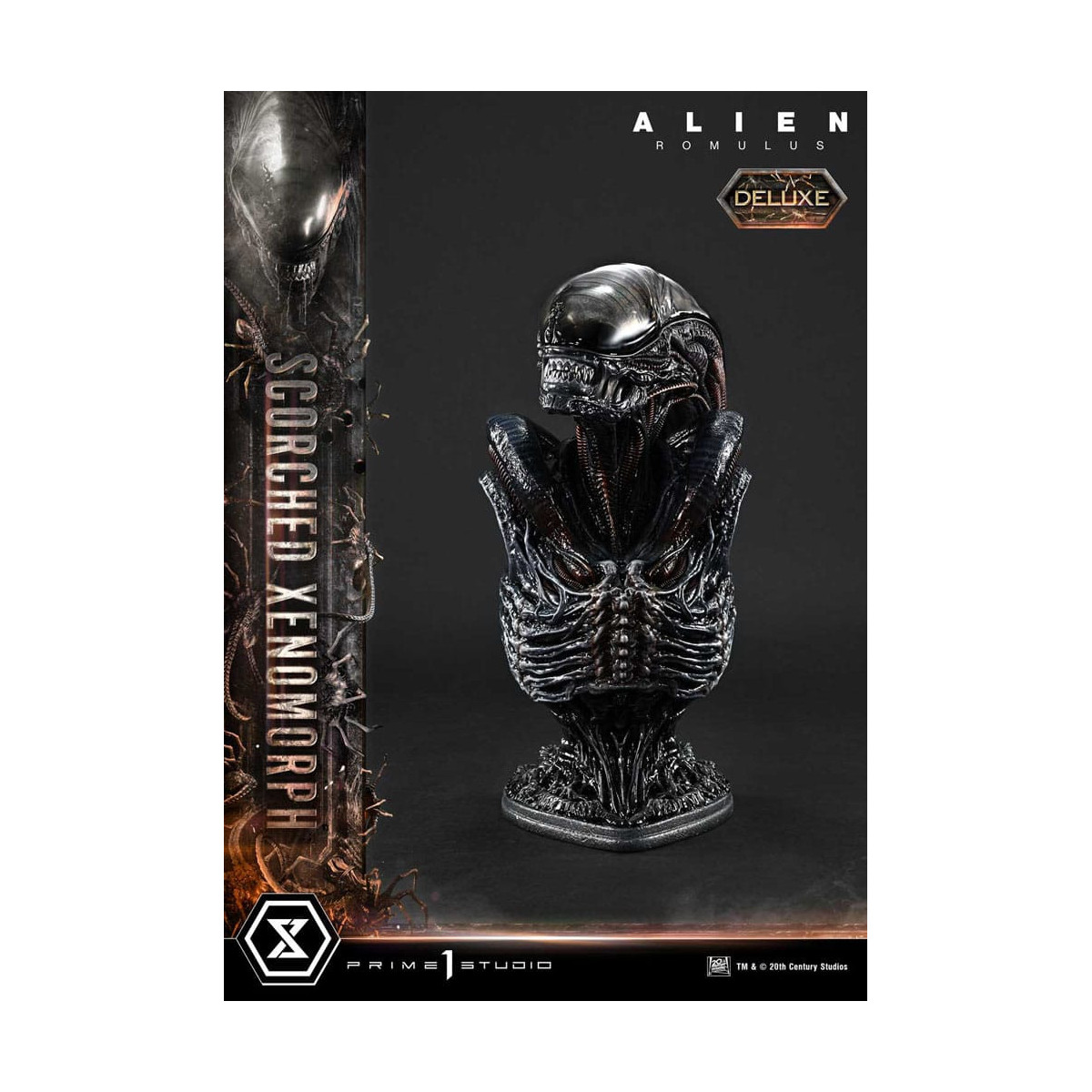 Prime 1 Studio - Scorched Xenomorph Deluxe Version 1/3 - Alien: Romulus Museum Masterline XL