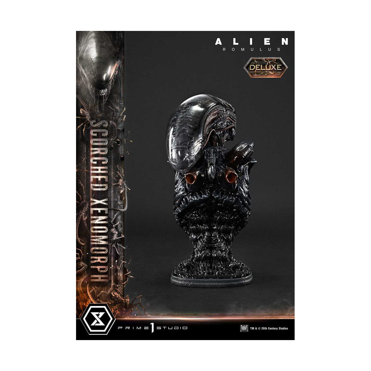 Prime 1 Studio - Scorched Xenomorph Deluxe Version 1/3 - Alien: Romulus Museum Masterline XL