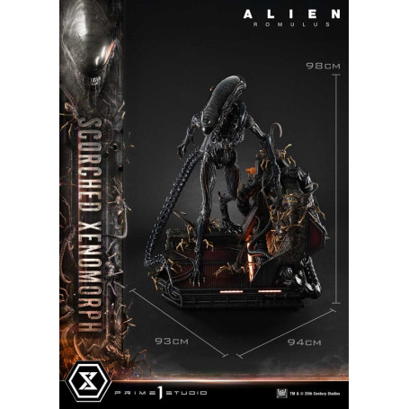 Prime 1 Studio - Scorched Xenomorph Deluxe Version 1/3 - Alien: Romulus Museum Masterline XL