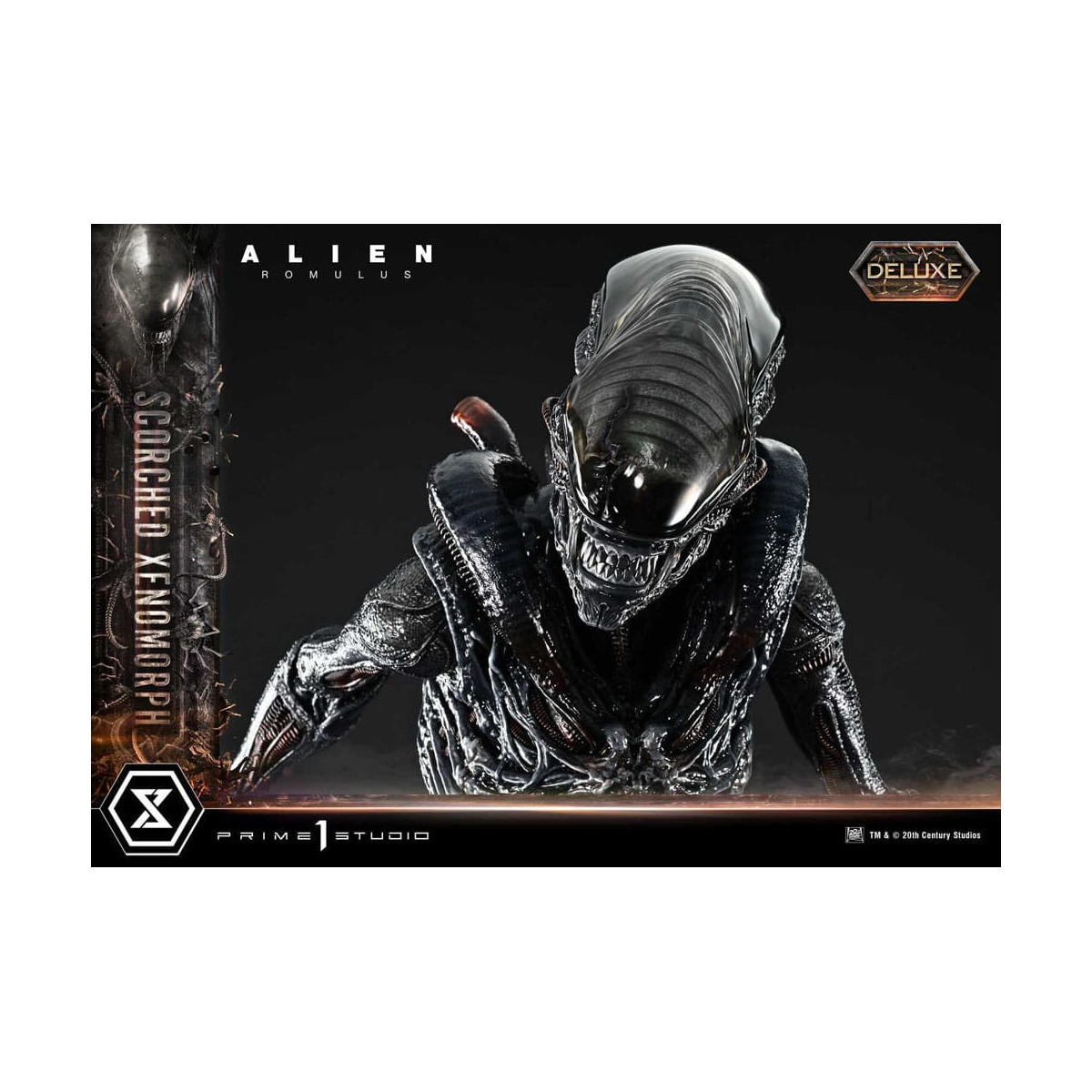 Prime 1 Studio - Scorched Xenomorph Deluxe Version 1/3 - Alien: Romulus Museum Masterline XL