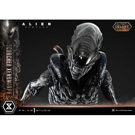 Prime 1 Studio - Scorched Xenomorph Deluxe Version 1/3 - Alien: Romulus Museum Masterline XL